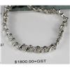 Image 1 : WHITE GOLD & DIAMOND TENNIS BRACELET