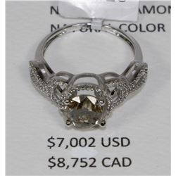 14KT GOLD DIAMOND RING MSRP $8752