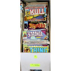 BOX OF 295 COLLECTOR COMICS