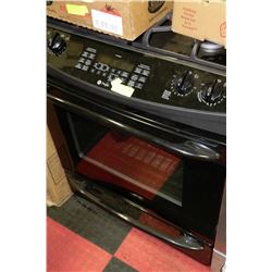 BLACK GE PROFILE GAS TOP CONVECTION OVEN