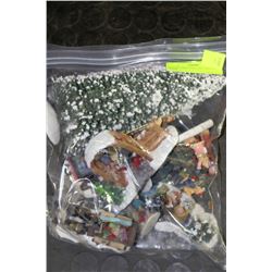 BAG OF CHRISTMAS ORNAMENTS