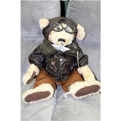 PILOT BEAR - 19" TALL