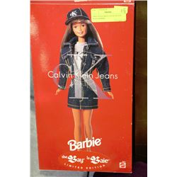 1996 COLLECIBLE CALVIN KLEIN JEANS BARBIE
