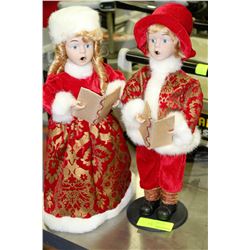 PAIR OF ESTATE GIRL CAROLLERS
