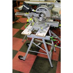 10" SLIDING COMPOUND MITER SAW & STAND