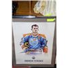 Image 1 : FRAMED ANDREW FERENCE OILERS PICTURE