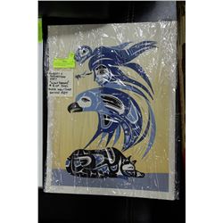 NORTHWEST COAST NATIVE ART "WOLF DREAMS" BY