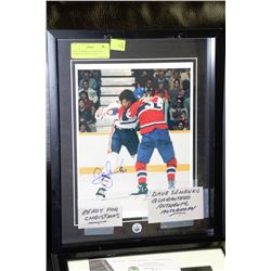 DAVE SEMENKO GUARANTEED AUTHENTIC AUTOGRAPHED