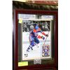 Image 1 : LEON DRAISAITL "MINT" ROOKIE CARD FRAMED