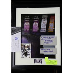 CHARLIE HUDDY GUARANTEED AUTHENTIC AUTOGRAPHED