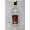 Image 1 : SEVEN 1.14 LITRE BOTTLES OF RUSSIAN PRINCE VODKA