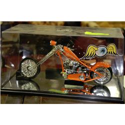 CRUEL WORLD COLLECTIBLE MOTORCYCLE IN CASE
