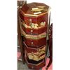 Image 1 : HANDPAINTED 8-DRAWER JEWELLERY PEDESTAL