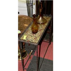 GLASS DECORATIVE  SET + STAND