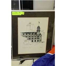 "THE OLD POST OFFICE, EDMONTON" BY GEORGE WEBER