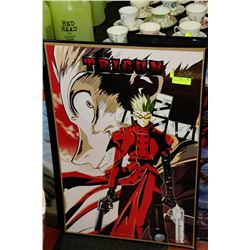 FRAMED TRIGUN POSTER 1998