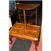 Image 1 : ESTATE WOOD END TABLE (30" LONG X 20" WIDE) SOLD