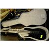 Image 1 : GUITAR IBANEZ BLACK LEFT HANDED WITH HARD CASE