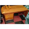 Image 1 : MID-CENTURY MODERN TEAK DESK WITH 3 DRAWERS,