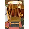 Image 1 : WOOD ROCKING CHAIR