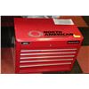 Image 1 : LARGE MASTERCRAFT RED 7-DRAWER STEEL