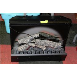 DIMPLEX HEATING ELECTRIC FIREPLACE INSERT (WORKS)