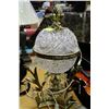 Image 1 : BAROQUE STYLE ANTIQUE CRYSTAL LAMP
