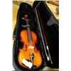 Image 1 : VIOLIN 3/4 YOUTH WITH CASE & BOW