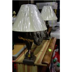 PAIR OF LAMPS