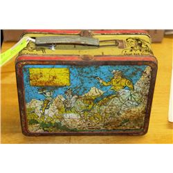 1957 FRONTIER DAYS METAL LUNCHBOX