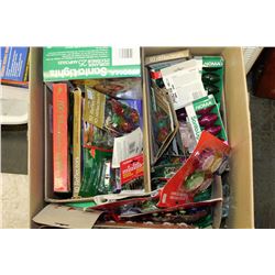LOT OF ASSORTED CHRISTMAS LIGHTS, DECOR &