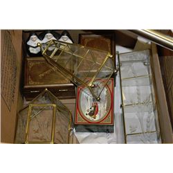 BOX OF JEWELLERY BOXES