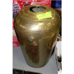 LARGE BRASS VASE