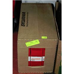 CASE OF 48 SYLVANIA 40WATT SOFT WHITE BULBS
