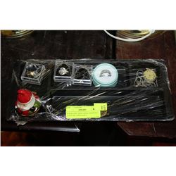 JEWELLERY TRAY WITH ASST COSTUME JEWELLERY