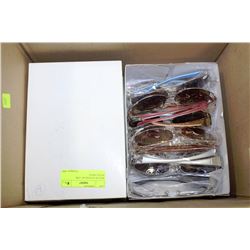 BOX WITH 6 BOXES OF 12 PAIRS OF SUNGLASSES