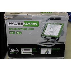 HAUSSMANN 500W HALOGEN WORK LIGHT