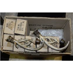 CASE OF 22 ANTLER CANDLE HOLDERS
