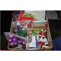 LARGE BOX FULL OF NEW CHRISTMAS