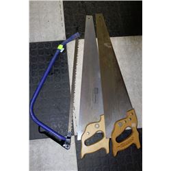 3 HANDSAWS