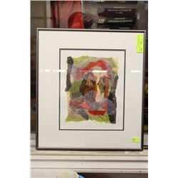 ASIAN HANDMADE PAPER PAINTING BY VIOLETA MIRAMON