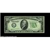 Image 1 : Fr. 2006-G $10 1934A Inverted Reverse Federal Reserve Note, Very Fine-Extremely Fine. Somewhat off-c