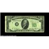 Image 1 : Fr. 2011-B $10 1950A Inverted Reverse Federal Reserve Note, Fine-Very Fine. One of four districts re