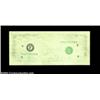 Image 1 : Fr. ? $1 19__ Federal Reserve Note, Choice Crisp Uncirculated. The entire first printing is missing.