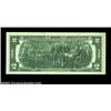 Image 2 : Fr. 1935-B $2 1976 Federal Reserve Note. Gem Crisp Uncirculated. Mismatched serial numbers B59208374