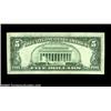 Image 2 : Fr. 1975-L $5 1977A Federal Reserve Note, Gem Crisp Uncirculated. Mismatched (by one digit) serial n