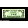 Image 2 : Fr. 1976-D $5 1981 Federal Reserve Note, Extremely Fine. The third printing angles slightly downward