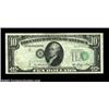 Image 1 : Fr. 2011-B $10 1950A Federal Reserve Note, Extremely Fine. Noticeable eastward shift of the third pr