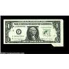 Image 1 : Fr. 1915-F $1 1988A Federal Reserve Note. Choice Crisp Uncirculated. A very nice foldover error with