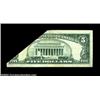 Image 2 : Fr. 1971-B $5 1969B Federal Reserve Note. Very Fine-Extremely Fine.A foldover error involving the ri